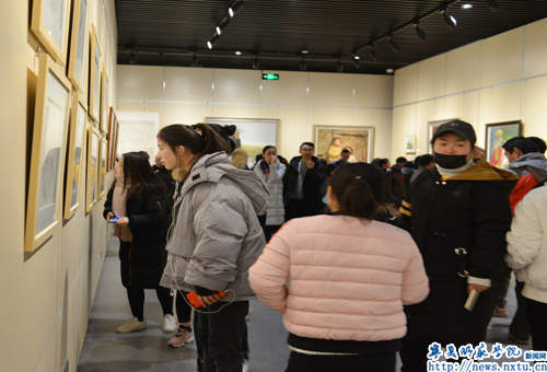 美術(shù)學院教師作品展在固原博物館開展